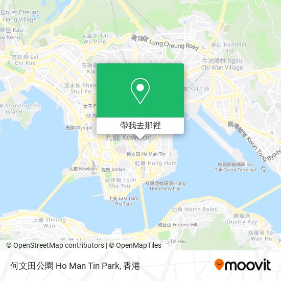 何文田公園 Ho Man Tin Park地圖