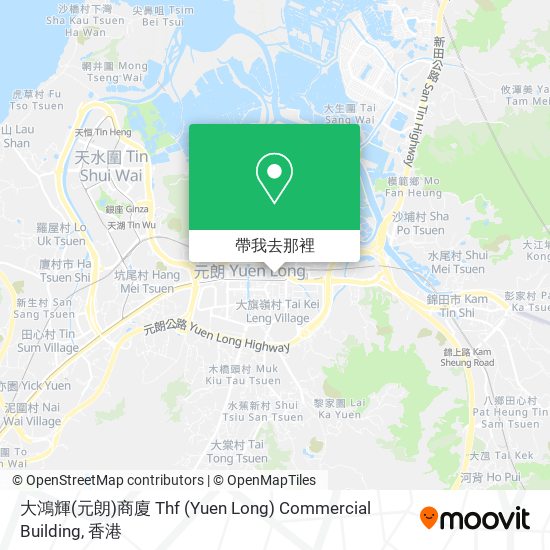 大鴻輝(元朗)商廈 Thf (Yuen Long) Commercial Building地圖