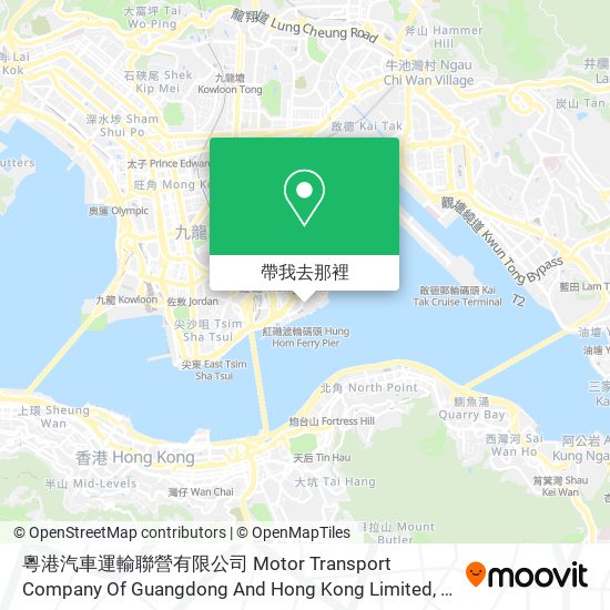 粵港汽車運輸聯營有限公司 Motor Transport Company Of Guangdong And Hong Kong Limited地圖