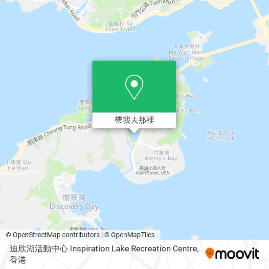 迪欣湖活動中心 Inspiration Lake Recreation Centre地圖