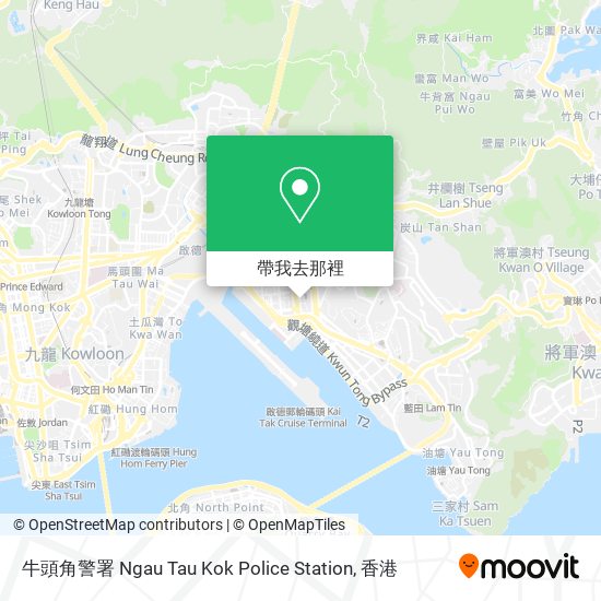 牛頭角警署 Ngau Tau Kok Police Station地圖