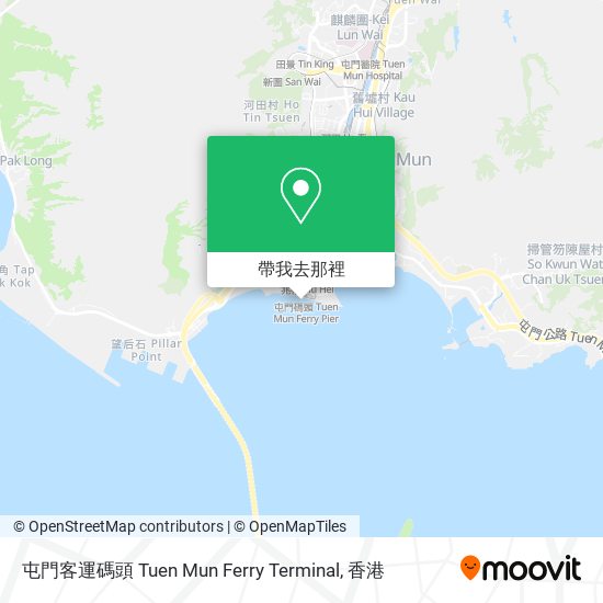 屯門客運碼頭 Tuen Mun Ferry Terminal地圖