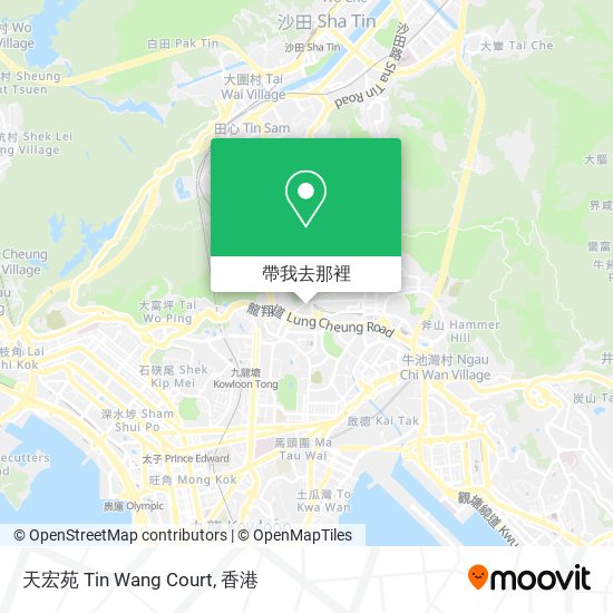 天宏苑 Tin Wang Court地圖