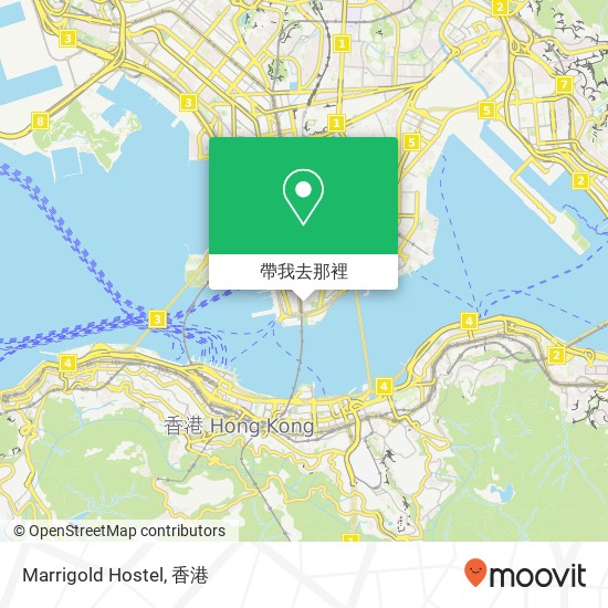 Marrigold Hostel地圖
