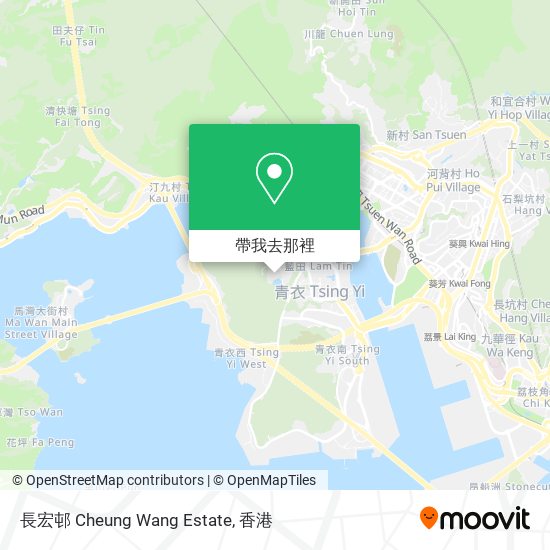 長宏邨 Cheung Wang Estate地圖