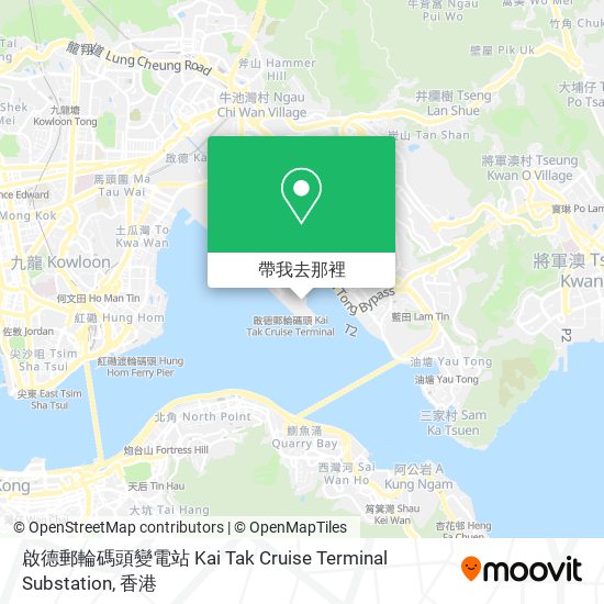 啟德郵輪碼頭變電站 Kai Tak Cruise Terminal Substation地圖