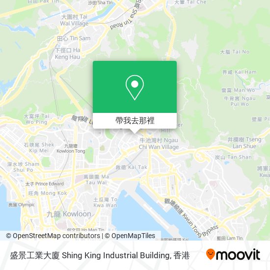 盛景工業大廈 Shing King Industrial Building地圖
