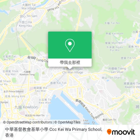 中華基督教會基華小學 Ccc Kei Wa Primary School地圖