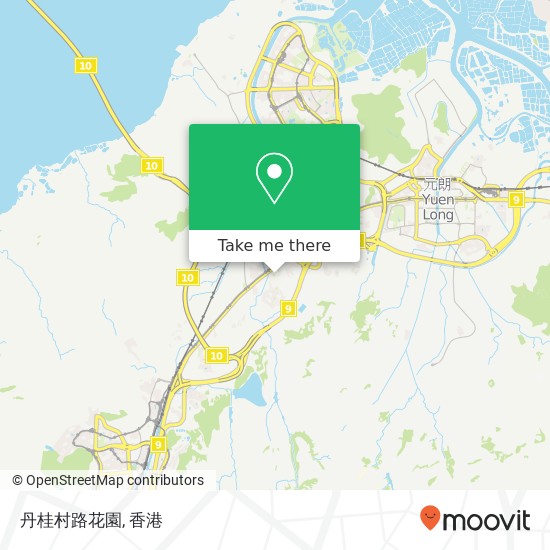 丹桂村路花園地圖