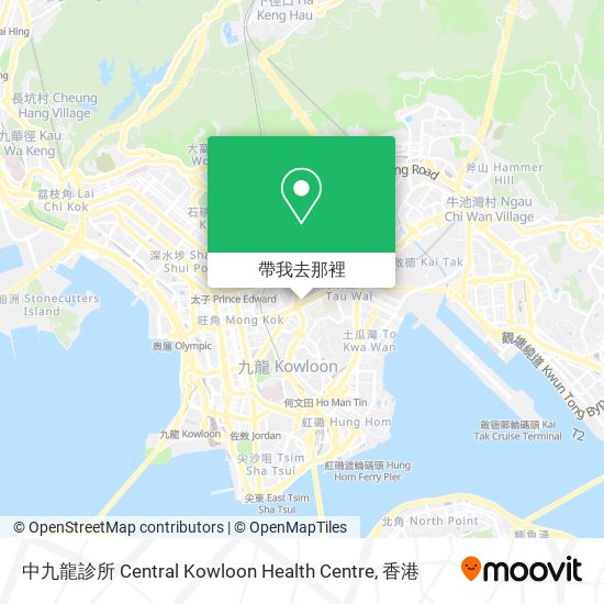 中九龍診所 Central Kowloon Health Centre地圖