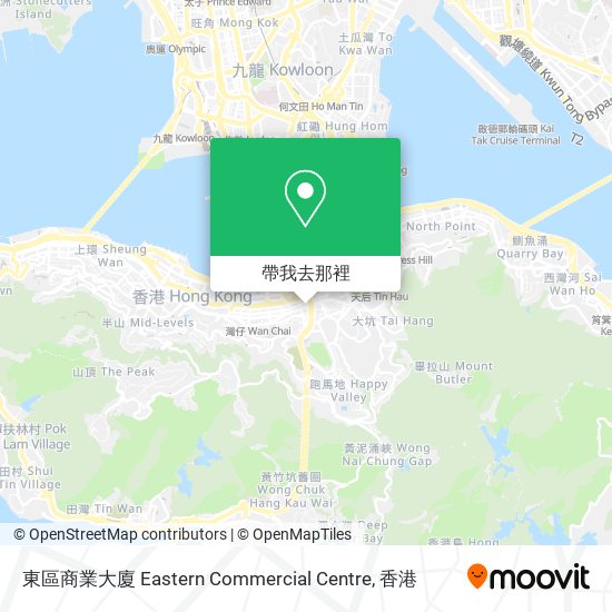 東區商業大廈 Eastern Commercial Centre地圖