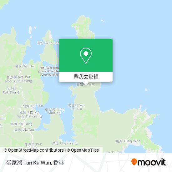 蛋家灣 Tan Ka Wan地圖