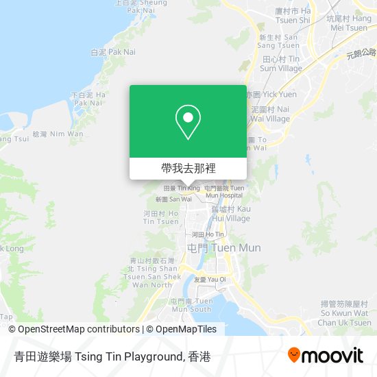 青田遊樂場 Tsing Tin Playground地圖