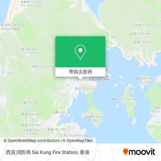 西貢消防局 Sai Kung Fire Station地圖