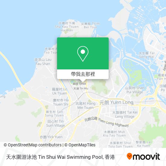 天水圍游泳池 Tin Shui Wai Swimming Pool地圖