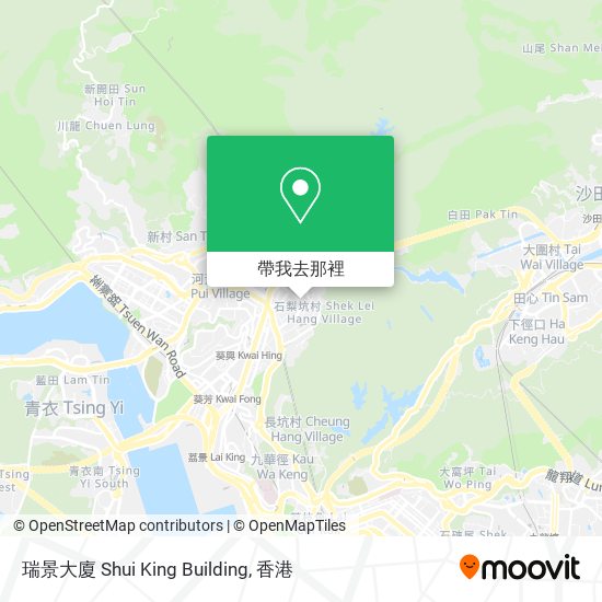 瑞景大廈 Shui King Building地圖