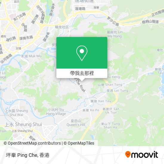 坪輋 Ping Che地圖