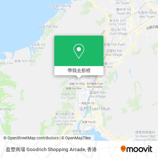盈豐商場 Goodrich Shopping Arcade地圖