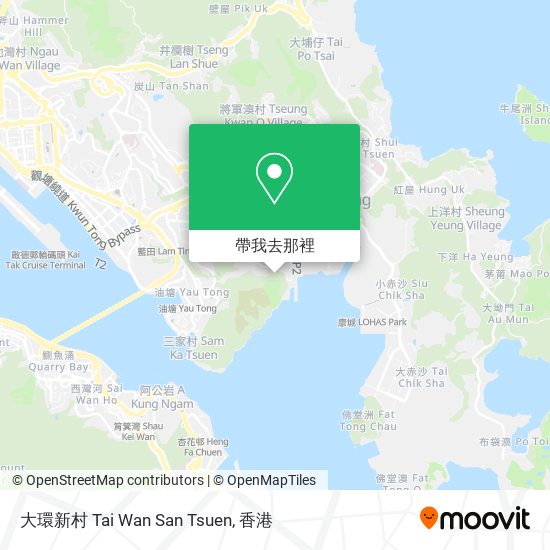 大環新村 Tai Wan San Tsuen地圖
