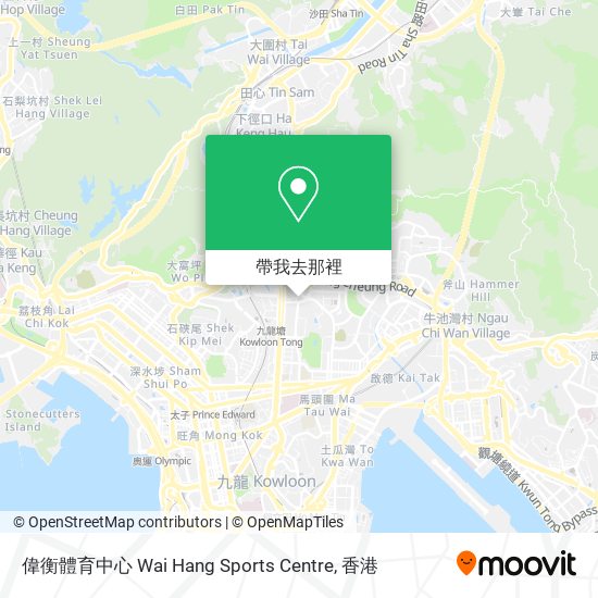 偉衡體育中心 Wai Hang Sports Centre地圖