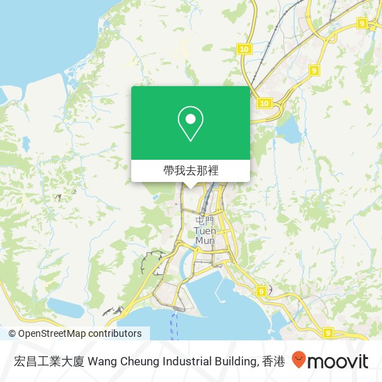 宏昌工業大廈 Wang Cheung Industrial Building地圖