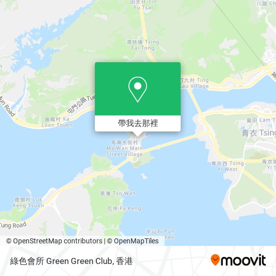 綠色會所 Green Green Club地圖