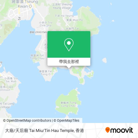大廟/天后廟 Tai Miu/Tin Hau Temple地圖