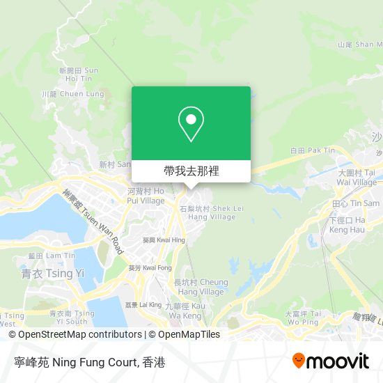 寧峰苑 Ning Fung Court地圖