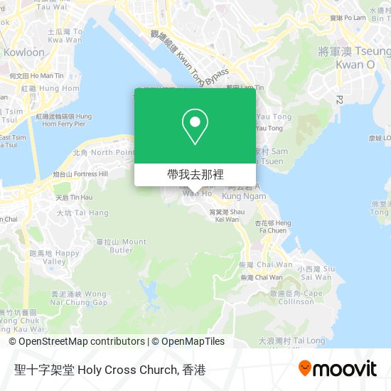 聖十字架堂 Holy Cross Church地圖