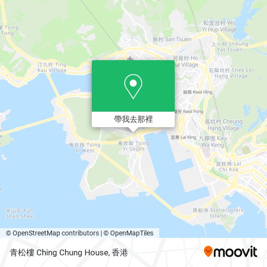 青松樓 Ching Chung House地圖