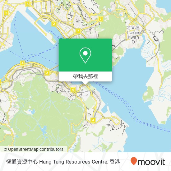 恆通資源中心 Hang Tung Resources Centre地圖
