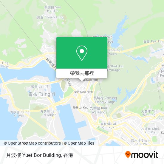 月波樓 Yuet Bor Building地圖