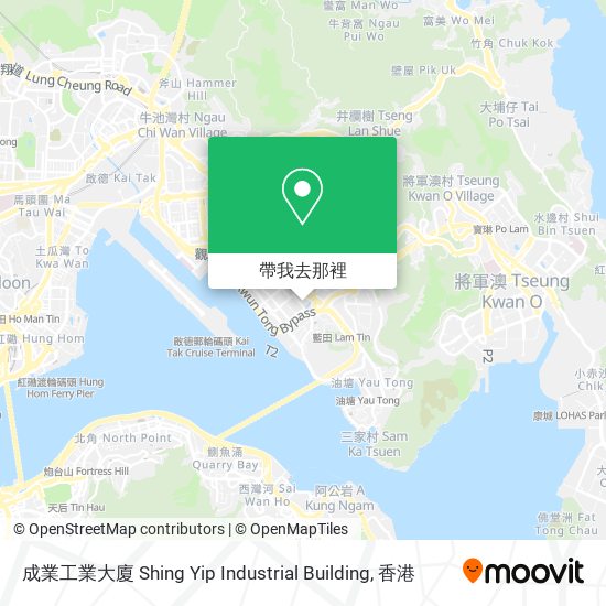 成業工業大廈 Shing Yip Industrial Building地圖