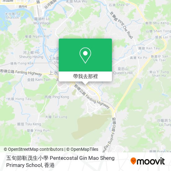 五旬節靳茂生小學 Pentecostal Gin Mao Sheng Primary School地圖