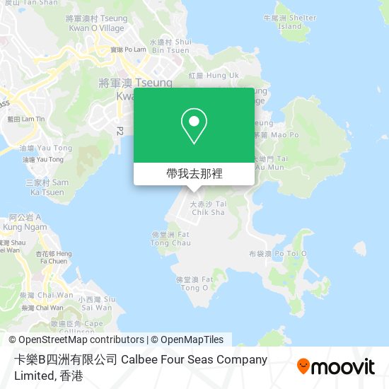 卡樂B四洲有限公司 Calbee Four Seas Company Limited地圖