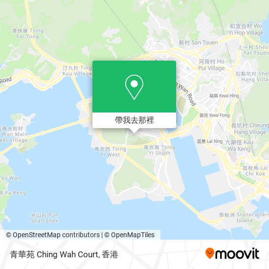 青華苑 Ching Wah Court地圖
