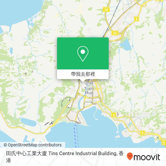 田氏中心工業大廈 Tins Centre Industrial Building地圖