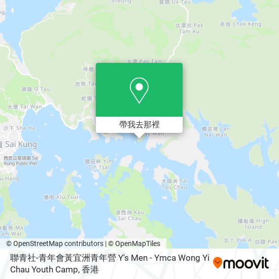 聯青社-青年會黃宜洲青年營 Y's Men - Ymca Wong Yi Chau Youth Camp地圖