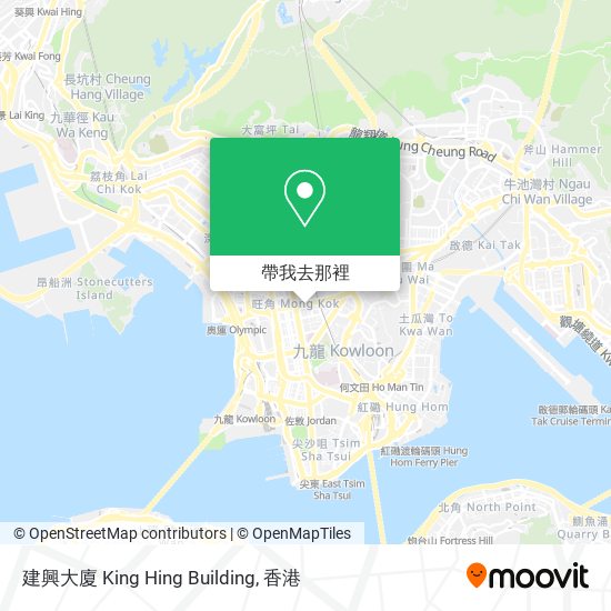 建興大廈 King Hing Building地圖