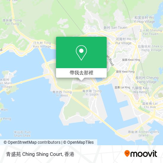 青盛苑 Ching Shing Court地圖
