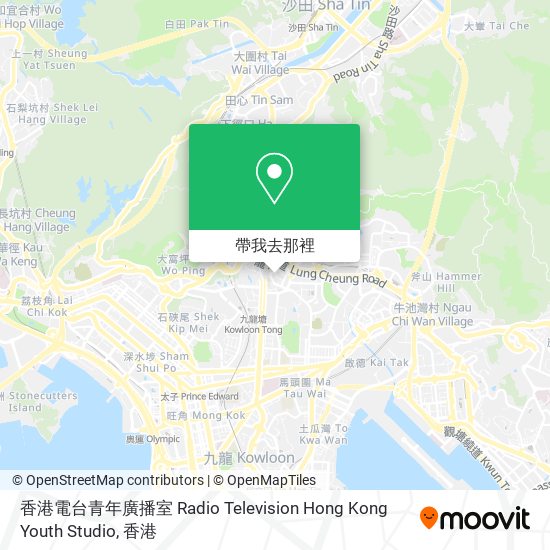 香港電台青年廣播室 Radio Television Hong Kong Youth Studio地圖