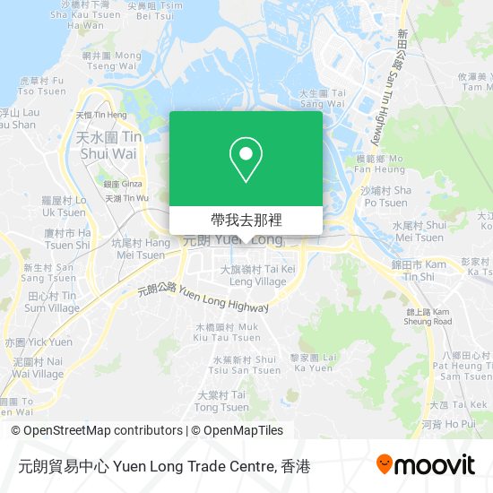 元朗貿易中心 Yuen Long Trade Centre地圖