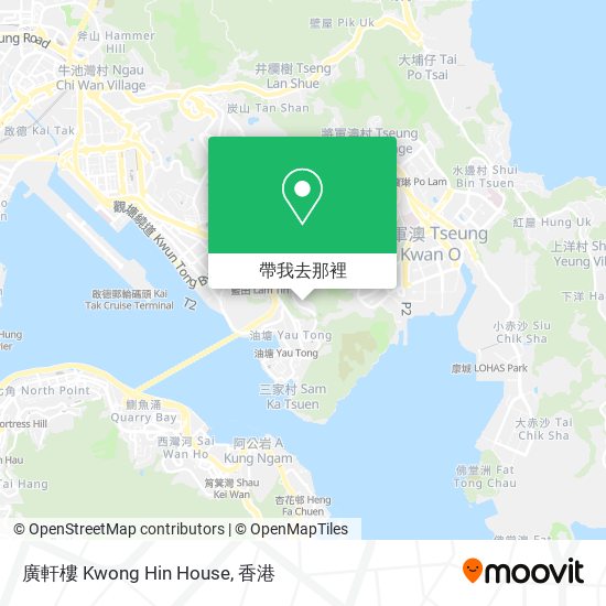 廣軒樓 Kwong Hin House地圖