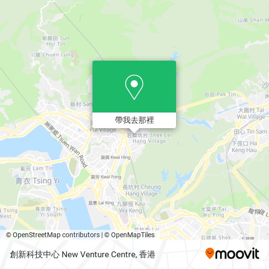 創新科技中心 New Venture Centre地圖