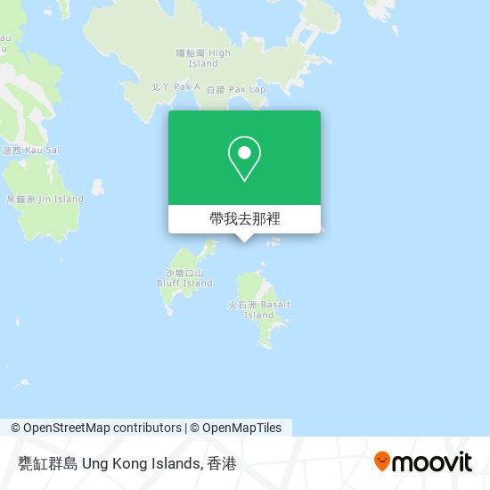 甕缸群島 Ung Kong Islands地圖