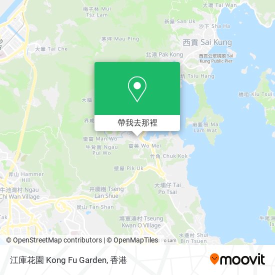 江庫花園 Kong Fu Garden地圖