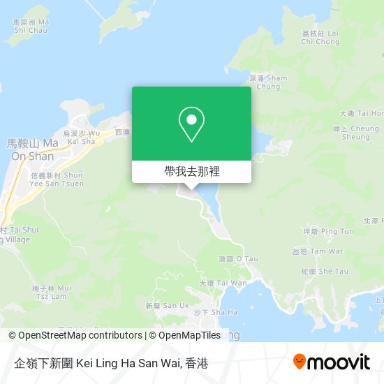 企嶺下新圍 Kei Ling Ha San Wai地圖
