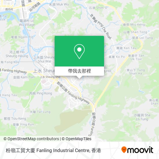 粉嶺工貿大廈 Fanling Industrial Centre地圖