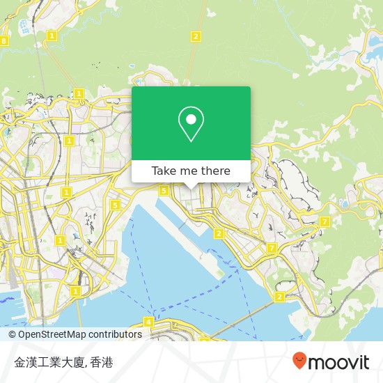 金漢工業大廈地圖