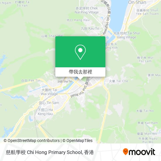 慈航學校 Chi Hong Primary School地圖